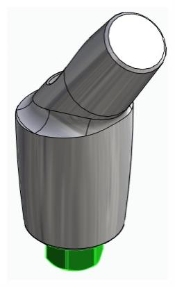 BIONIKA BIOLEVEL, Anatómiai fej, ferde, 35°, pozicionált, B-típus