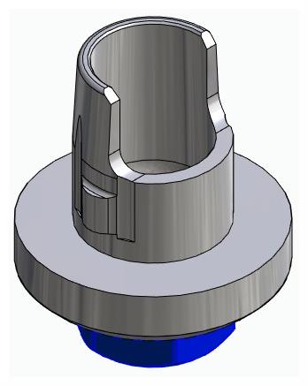 BIONIKA BIOLEVEL, Flexi bázis, implant szintű, pozicionált, A-típus
