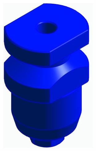 BIONIKA BIOLEVEL, Mintavételi fej, nyitott kanálhoz, uniform, pozicionált