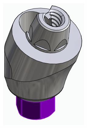BIONIKA BIOLEVEL, Multi-unit fej, ferde, pozicionált, LT2.7, keskeny, M1.6, A-típus