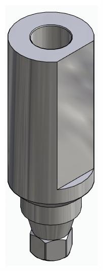 BIONIKA CORTICAL, Scanbody fej, átmenőcsavaros, pozicionált