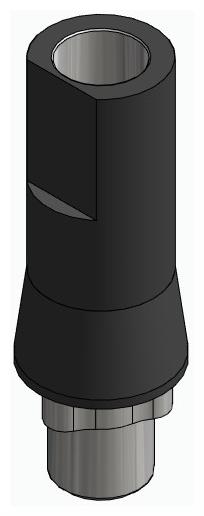 BIONIKA RP, Scanbody fej, átmenőcsavaros, pozicionált, keskeny