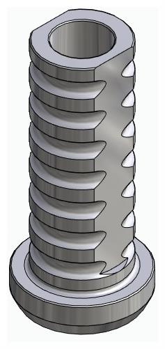 BIONIKA ST, Ideiglenes fej, implant szintű, nem pozicionált