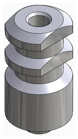 BIONIKA ST, Mintavételi fej, nyitott kanálhoz, uniform, pozicionált