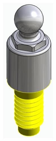 CORTILOG PCL, Gömbfej OC, normál