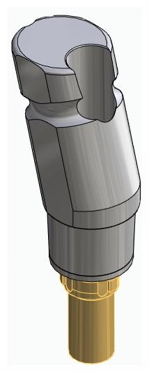 CORTILOG PCL, Mintavételi fej, zárt kanálhoz, ferde, A-típus