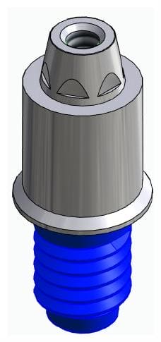 CORTILOG PCL, Multi-unit fej, egyenes, becsavarható, LT2.7, keskeny, M1.6