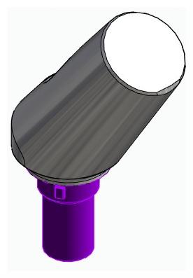 CORTILOG PCL, Univerzális fej, ferde, pozicionált, A-típus