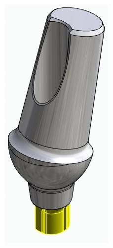 CORTILOG CCL, Anatómiai fej, ferde, 15°, pozicionált, A-típus