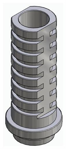 CORTILOG CCL, Ideiglenes fej, implant szintű, nem pozicionált