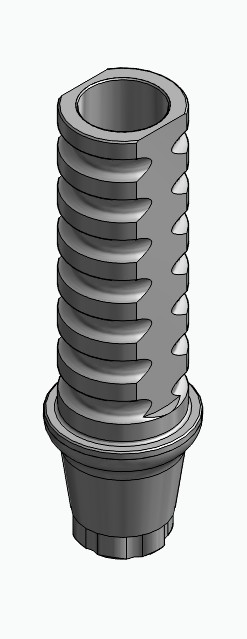 BIONIKA DI SM, Ideiglenes fej, implant szintű, pozicionált – 527.173.045.120