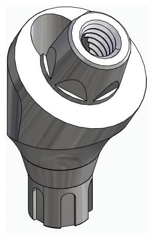 SCANDREA, Multi-unit fej, ferde, pozicionált, LT2.7, keskeny, M1.6, B-típus