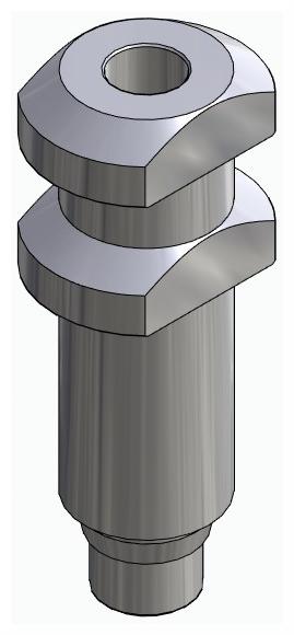 ACTIVAL, Mintavételi fej, nyitott kanálhoz, uniform, nem pozicionált