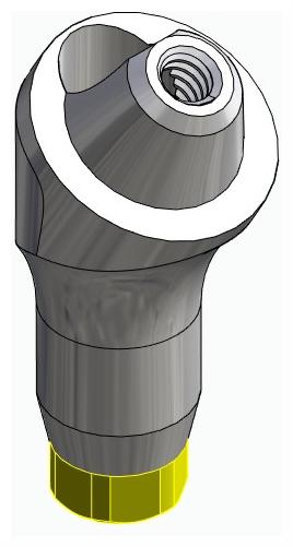 ACTIVAL, Multi-unit fej, ferde, pozicionált, LT2, széles, M1.4, B-típus