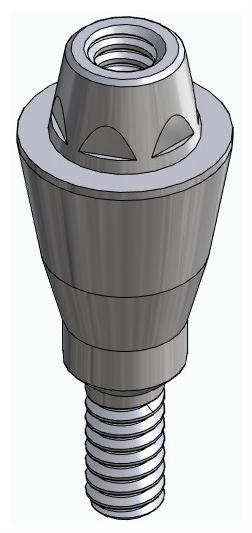 BONELIT, Multi-unit fej, egyenes, becsavarható, keskeny