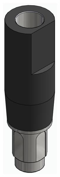 BONELIT, Scanbody fej, átmenőcsavaros, pozicionált, keskeny