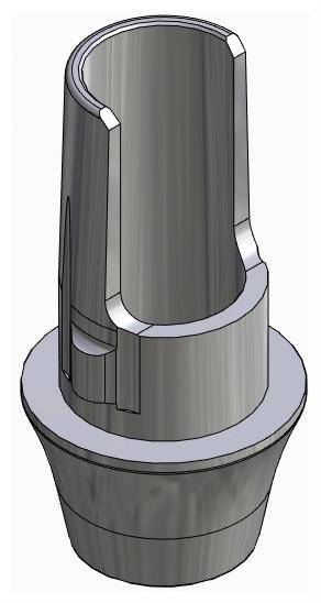 DENTUM, Flexi bázis, implant szintű, nem pozicionált