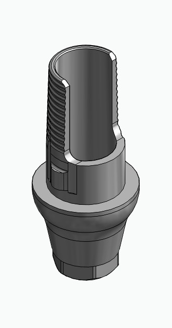 BIONIKA DENTUM, Flexi bázis, implant szintű, pozicionált, A-típus – 615.112.458.020