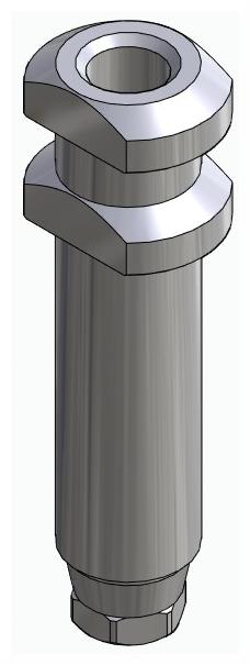 DENTUM, Mintavételi fej, nyitott kanálhoz, uniform, pozicionált