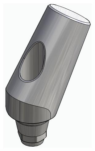 DENTUM, Univerzális fej, ferde, pozicionált, B-típus