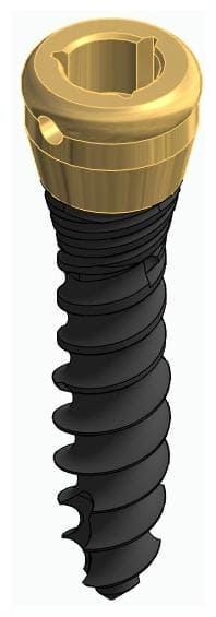 HYBRID, Implantátum, mini, lokátorfejű