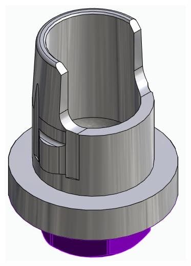 BIOSS, Flexi bázis, implant szintű, pozicionált, A-típus