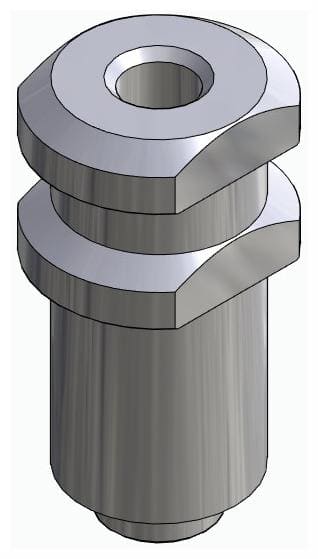 BIOSS, Mintavételi fej, nyitott kanálhoz, uniform, nem pozicionált