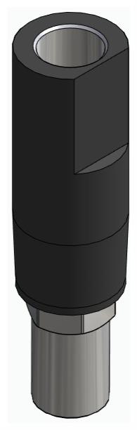 BIOSS, Scanbody fej, átmenőcsavaros, pozicionált, keskeny