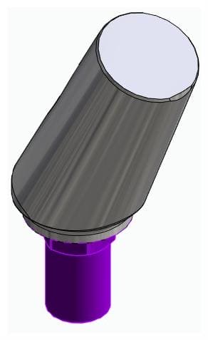 BIOSS, Univerzális fej, ferde, pozicionált, A-típus