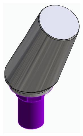 BIOSS, Univerzális fej, ferde, pozicionált, B-típus