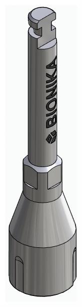 BIONIKA, Implantátum behajtó, gépi, lamellás, 4Lt 2,77