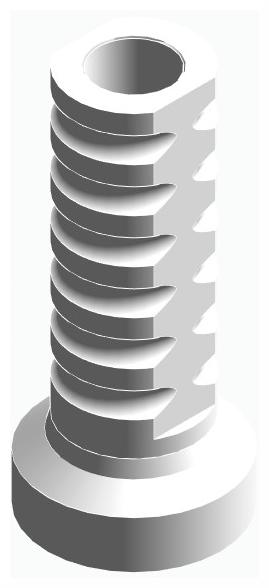 BIONIKA, Kiégethető műanyag fej, multi-unit szintű, pozicionált, LT2, széles, M1.4