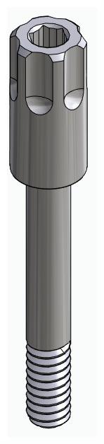 BIONIKA, Mintavételi fejcsavar, nyitott kanálhoz, multi-unit szintű