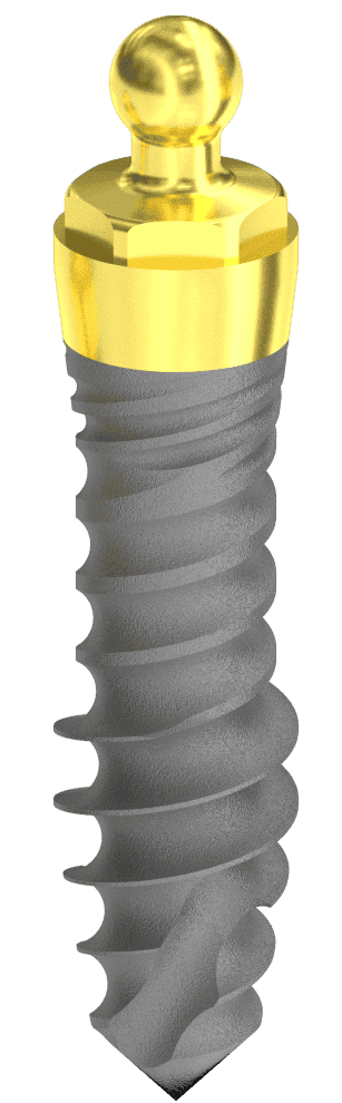 HYBRID, Implantátum, classic, gömbfejű, micro