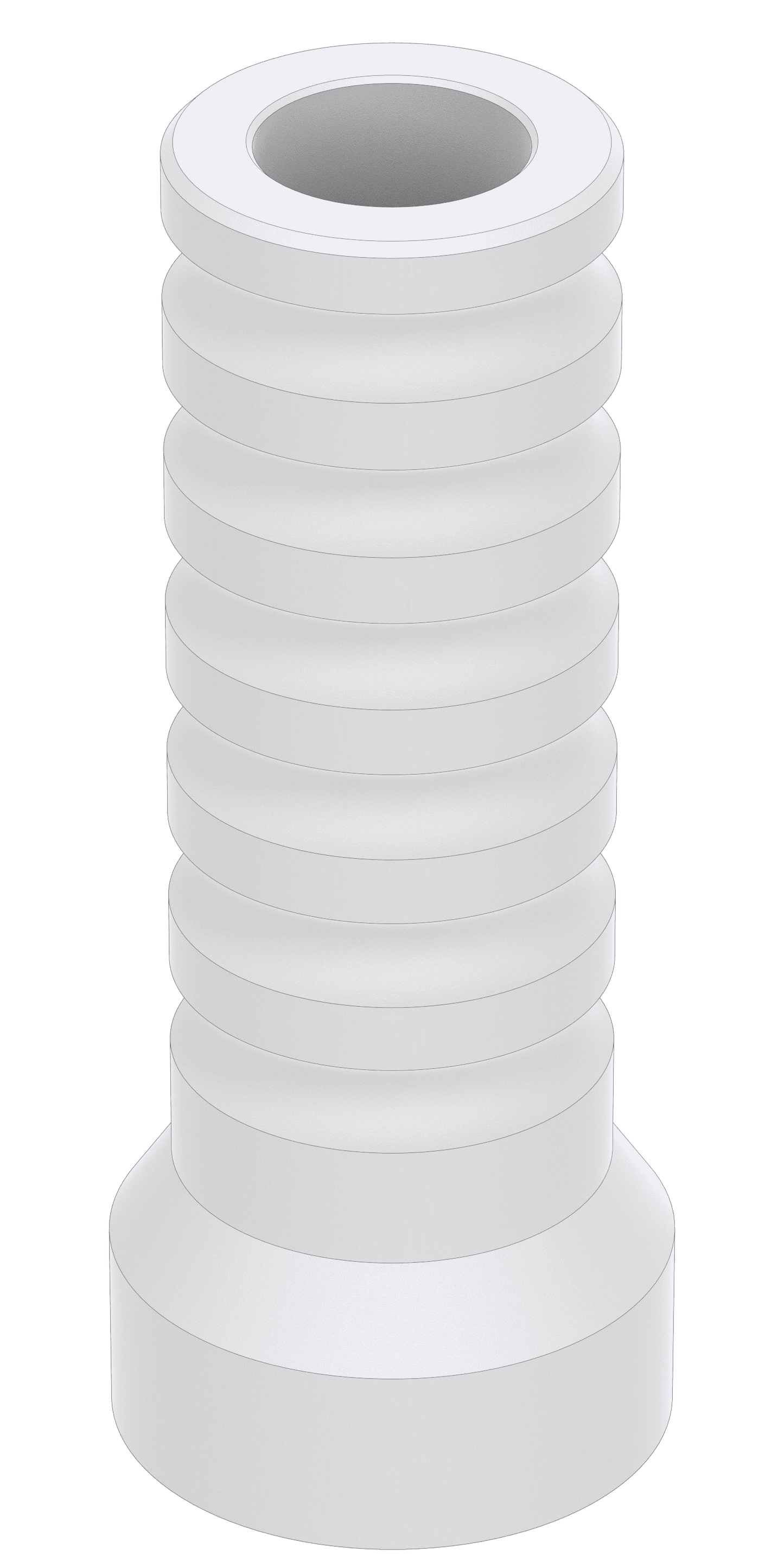 BIONIKA Kiégethető műanyag fej Multi-unit szintű, titán alaphoz, nem pozicionált