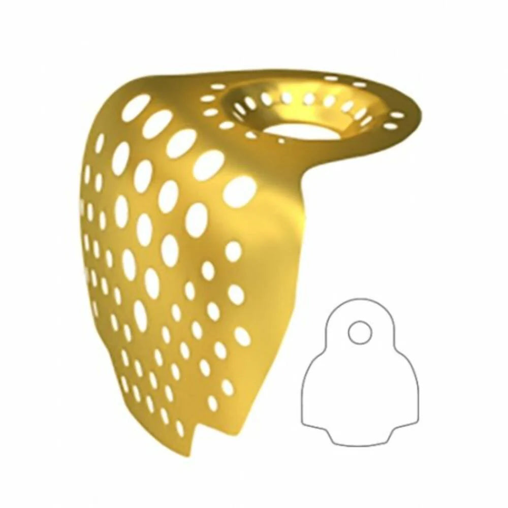 BIONIKA, 3D-Builder titánium lemez, D-forma