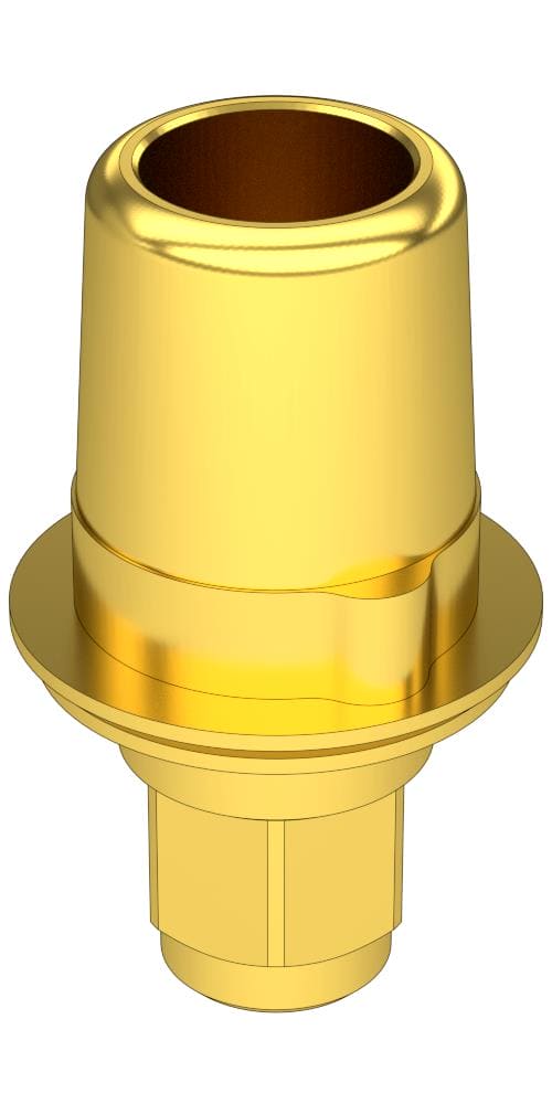 Biomet 3i® (3I) UNIFORM Titán bázis implant szintű, pozicionált