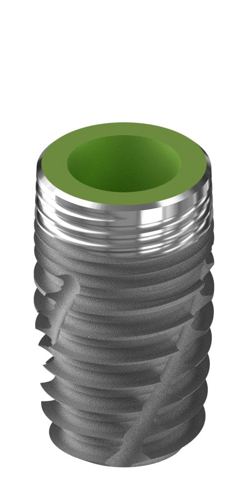 BIONIKA Cortilog ECL Implantátum + Zárócsavar D 6.0 zöld