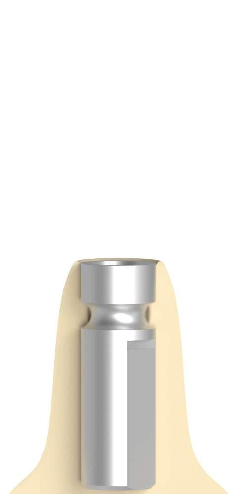 Straumann® BoneLevel® (BL) Compatible Technikai implantátum implant szintű csavarral digitális alu