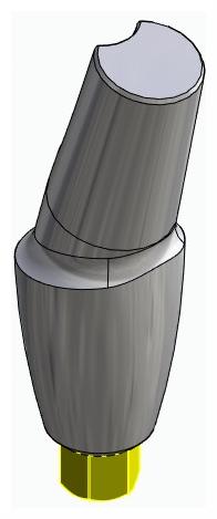 BIONIKA BIOLEVEL, Anatómiai fej, ferde, 15°, pozicionált, B-típus