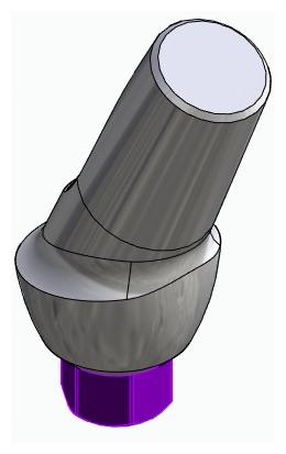 BIONIKA BIOLEVEL, Anatómiai fej, ferde, 25°, pozicionált, A-típus