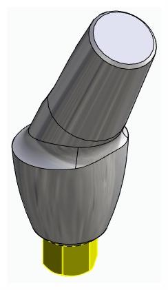 BIONIKA BIOLEVEL, Anatómiai fej, ferde, 25°, pozicionált, B-típus