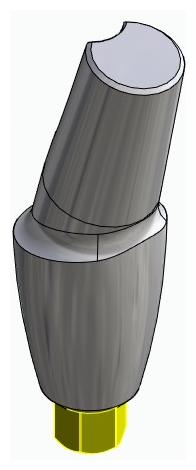 BIONIKA BIOLEVEL, Anatómiai fej, ferde, 25°, pozicionált, B-típus