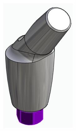 BIONIKA BIOLEVEL, Anatómiai fej, ferde, 35°, pozicionált, A-típus