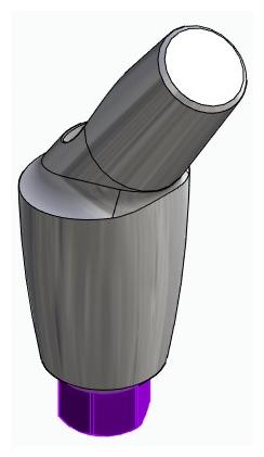 BIONIKA BIOLEVEL, Anatómiai fej, ferde, 35°, pozicionált, B-típus