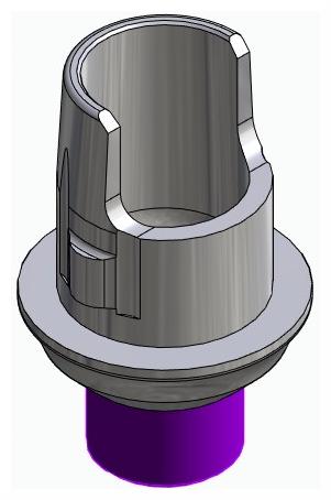 BIONIKA BIOLEVEL, Flexi bázis, implant szintű, nem pozicionált