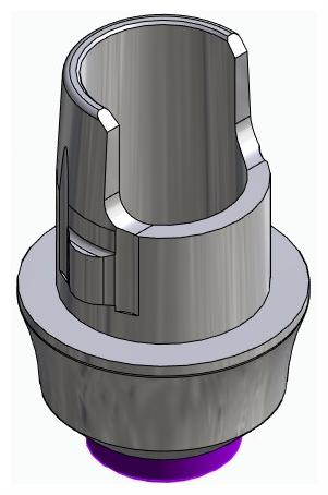 BIONIKA BIOLEVEL, Flexi bázis, implant szintű, nem pozicionált