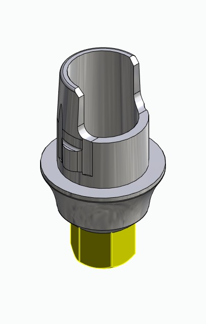 BIONIKA BIOLEVEL, Flexi bázis, implant szintű, pozicionált, A-típus – 500.112.306.020