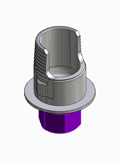 BIONIKA BIOLEVEL, Flexi bázis, implant szintű, pozicionált, A-típus – 500.112.354.505