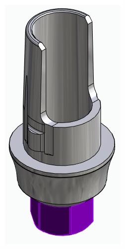 BIONIKA BIOLEVEL, Flexi bázis, implant szintű, pozicionált, A-típus